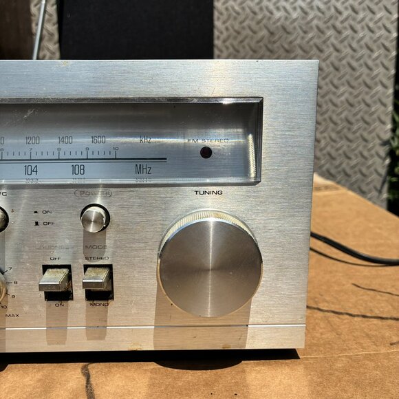Vintage Soundesign 5466 AM/FM Stereo Receiver 8-Track Tape Player Tested Works - Picture 5 of 14